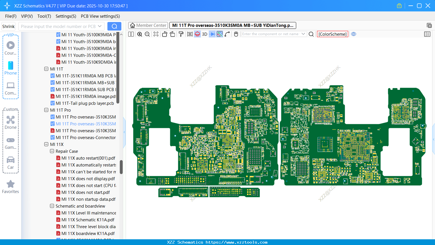 Xiaomi MI 11T Pro Overseas-3510K3SM0A MB+SUB bitmap